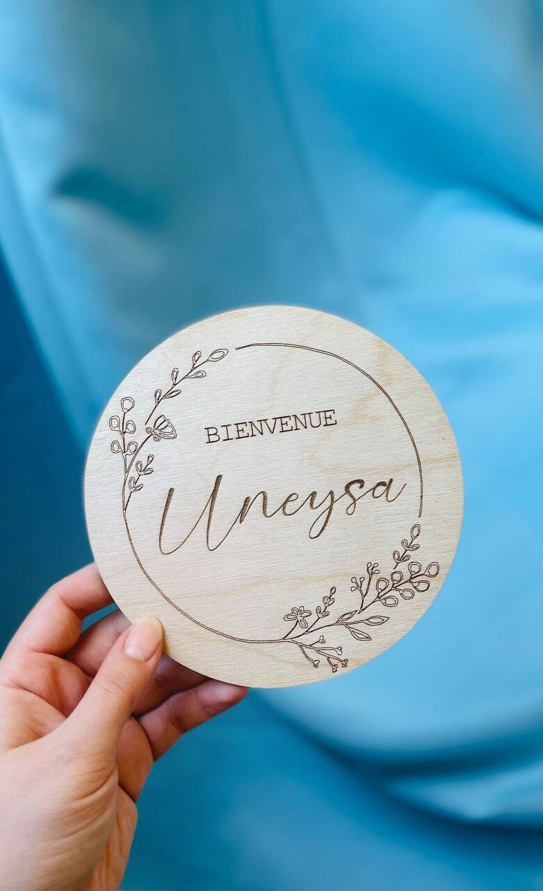 Cartes étapes bébé et carte de bienvenue