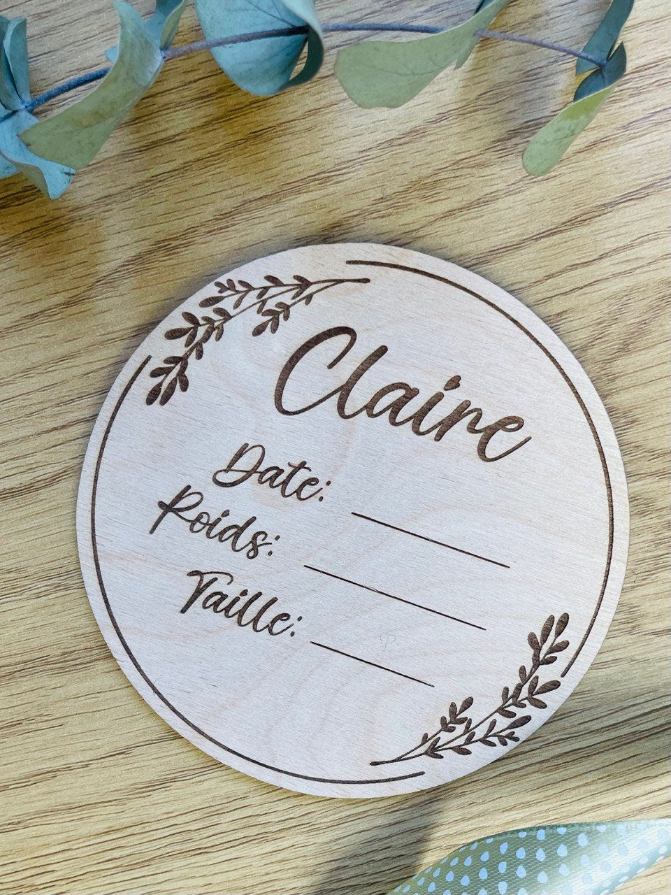 Carte bienvenue à remplir