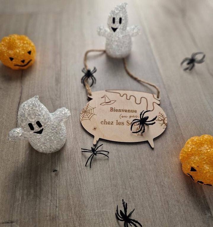 Decorative plates for Halloween