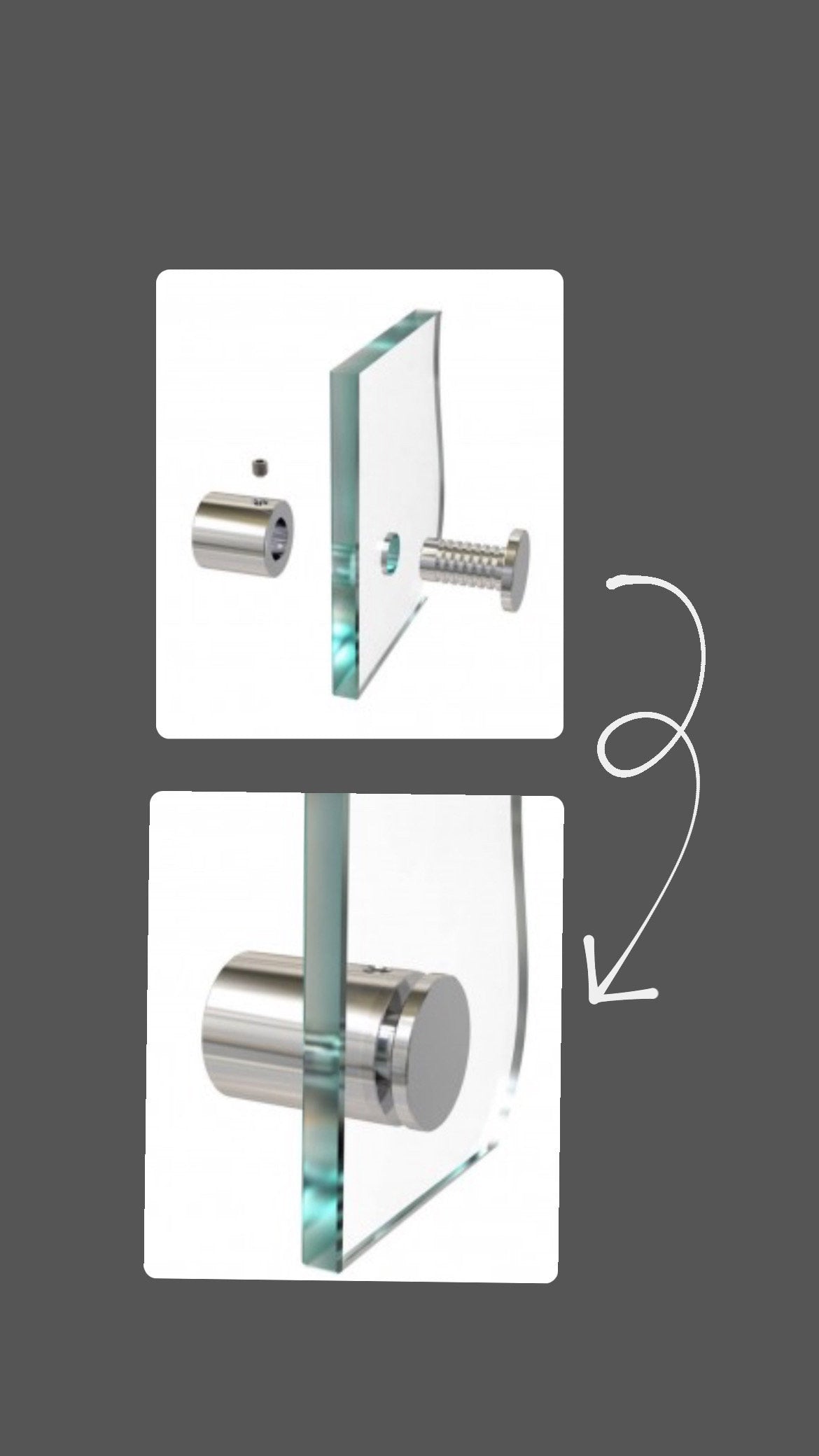 Enseigne en plexiglas transparent pro "Horaire d'ouverture"