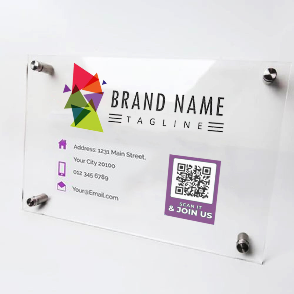 Plaques Plexiglas Personnalisées pour Entreprise – Digiti Création