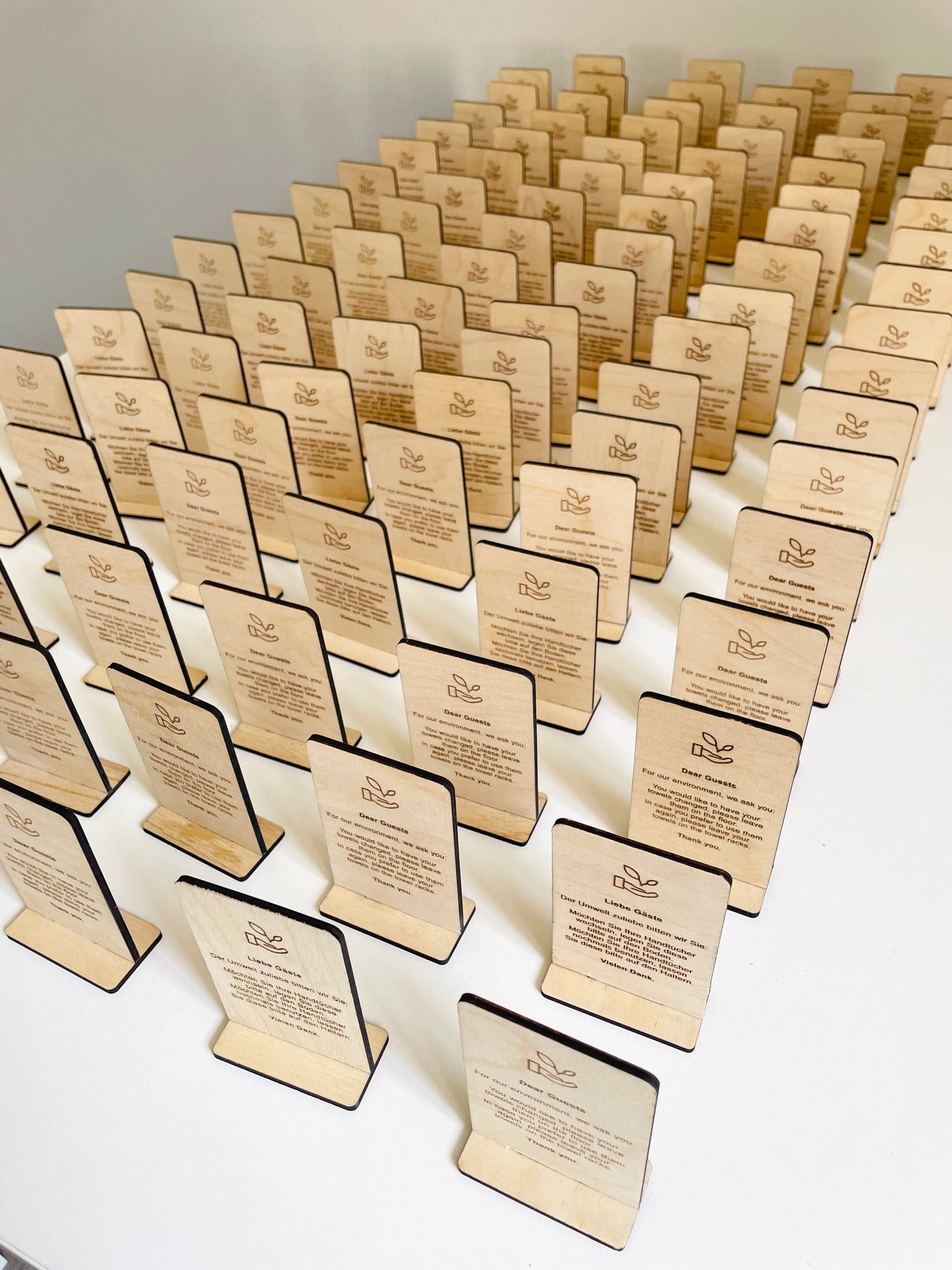 Plaque QR Code en bois personnalisé, Menu QR Code Instagram, Scannez pour afficher le menu, Sans contact restaurant, hôtel, Signe Wifi QR