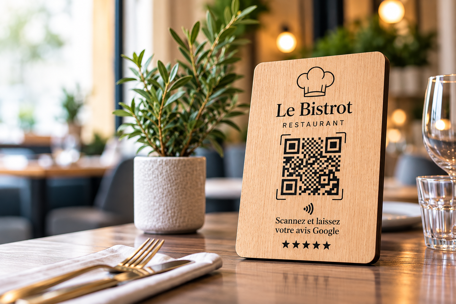 Plaques QR Code personnalisées Digiti Création