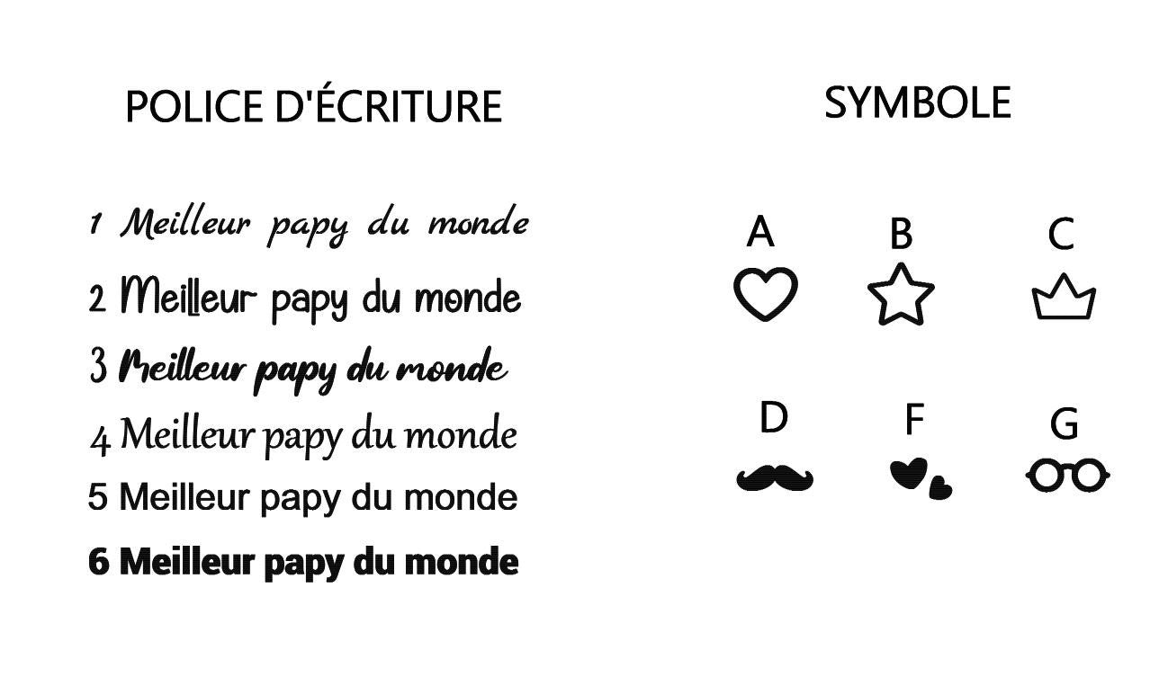 Stylo personnalisé en bois / Idée cadeau personnalisé-noël / Stylo en Bambou Personnalisé